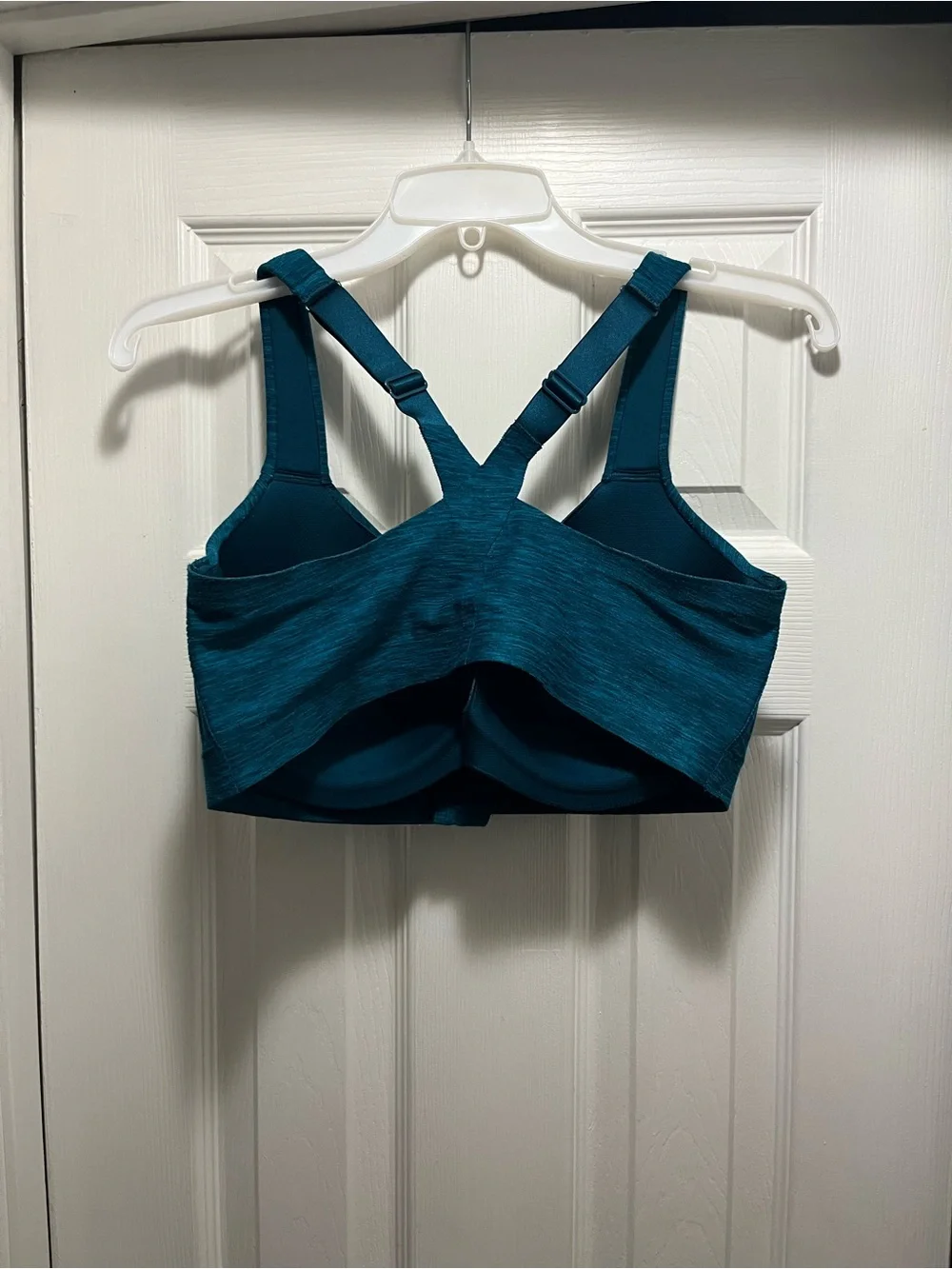 Victoria’s Secret Knockout Front-Close Sports Bra 34DDD Teal High Impact - Picture 3 of 4
